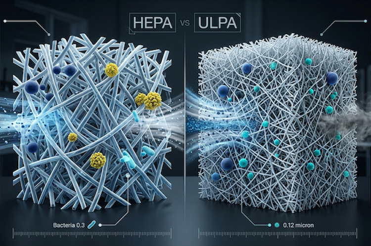 filtros HEPA y ULPA