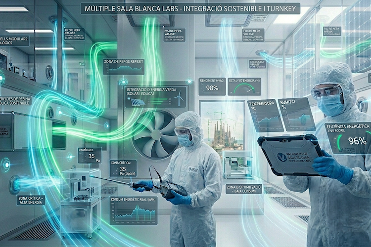 innovación en ingeniería de salas limpias