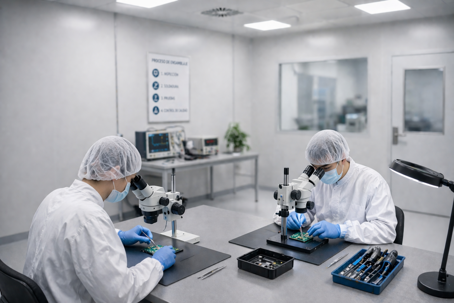 Ingeniería adaptada a la industria electrónicas